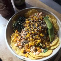 Tortilla special bowl  at Hawaii Poke in Stockholm