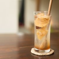 original Ginger Ale at Cafe Stay Happy in Tokyo