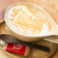 Soy Cappcono at Cafe Stay Happy in Tokyo