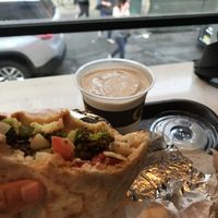 falafel and shake.. my favorite  at Goldie - Sansom St in Philadelphia