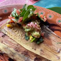 Sooooo good I ate most of it before the picture    at Tamaliza in Sedona