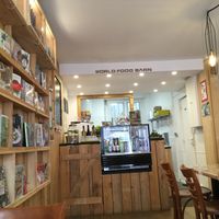 Inside  at World Food Barn in Paris