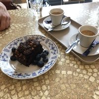 Chocolate cake :) at World Food Barn in Paris