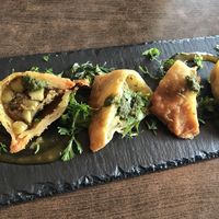 Samosa at Chai Wrap in South East London