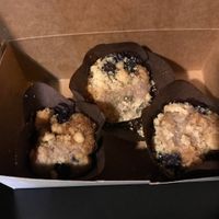 The award-winning Blueberry Muffins at Chef Krystal in Phoenix