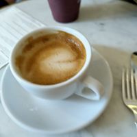 Cappuccino at Oslo Raw - Adamstuen Torg in Oslo