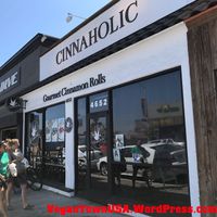 Outside the Cinnaholic in PB. at Cinnaholic in San Diego
