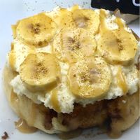 Banana’s Foster  at Cinnaholic in Meridian