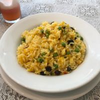 Risotinho da roça at Dona Fulo in Guaruja