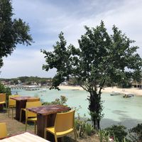 The view  at Amihan Restaurant in Malapascua Island