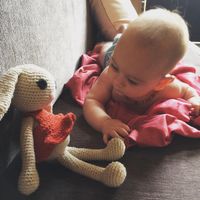 Vegan baby Alessia at The Organik Kitchen Saigon in Ho Chi Minh City