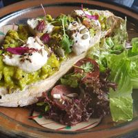 Avocado Toast at The Organik Kitchen Saigon in Ho Chi Minh City