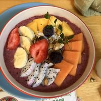   at Khun Kae's Juice Bar in Chiang Mai