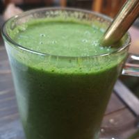 Huge number 15 😋 at Khun Kae's Juice Bar in Chiang Mai