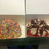 Fairy Godmother & Liam Hemsworthy 😍😍😍 at Doughnut Time in South Bank