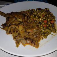 Peas and green beans at Meteora in Kalampaka