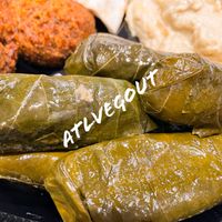Grape leaves  at Medi's Mediterranean Fusion Restaurant in Macon
