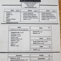 "" at Medi's Mediterranean Fusion Restaurant in Macon