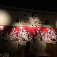 Fun decor at Zombie Burger in Des Moines