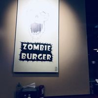Sign at Zombie Burger in Des Moines