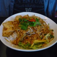 Vermicelli dish with Tofu at YUMI in Hamburg
