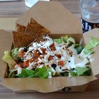 Chipotle taco salad at kb&co - Fox One Tower in Edmonton