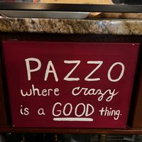   at Pazzo Wood Fired Pizza in Wading River