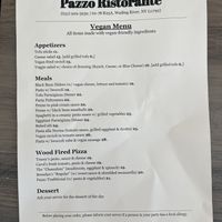   at Pazzo Wood Fired Pizza in Wading River