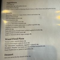   at Pazzo Wood Fired Pizza in Wading River