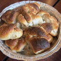 Vegan knots   at Pazzo Wood Fired Pizza in Wading River