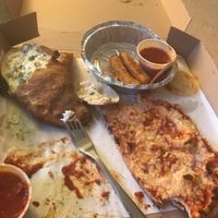 Vegan menu. Absolutely horrible!!!!! It all got thrown out  at Pazzo Wood Fired Pizza in Wading River