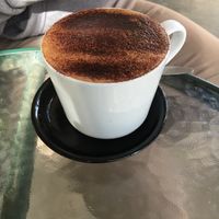 Big cappuccino   at The Lost Deli in Adelaide