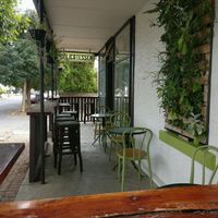 outdoor seating at The Lost Deli in Adelaide