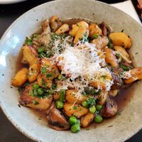Mushroom gnocchi at The Lost Deli in Adelaide