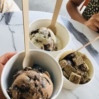 Get the Moosetracks if you want to be dazzled. The Thick Mint is also fabulous   at Dear Bella Creamery in Hollywood