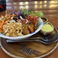 More than a salad, more than a salad to me. at Pure Vegan Heaven in Koh Phangan
