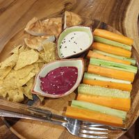 Rabbit humus at Pure Vegan Heaven in Koh Phangan