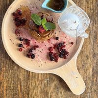 Date cake with caramel  at Pure Vegan Heaven in Koh Phangan