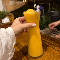 Mango and Passionfruit smoothie   at Pure Vegan Heaven in Koh Phangan