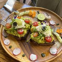 FetaAvo Toast  at Pure Vegan Heaven in Koh Phangan