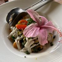 Sweet potato gnocchi   at Pure Vegan Heaven in Koh Phangan