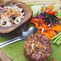 Larb Hed  at Pure Vegan Heaven in Koh Phangan