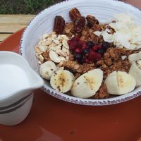 Morning bowl  at Pure Vegan Heaven in Koh Phangan