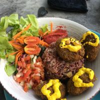 The falafel bowl!!  at Pure Vegan Heaven in Koh Phangan