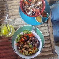 Mexican Bowl and Thai Bowl at Pure Vegan Heaven in Koh Phangan