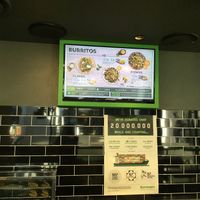 wall menu 1 at Zambrero in Nundah