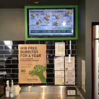 wall menu 3 at Zambrero in Nundah