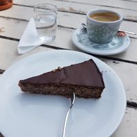 Schokolade Maroni Cake at Veganistro in Miesbach