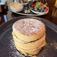 Vegan pancakes !  at Waldorf Astoria - The Zen Kitchen in Las Vegas