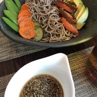 Buckwheat noodle salad  at Waldorf Astoria - The Zen Kitchen in Las Vegas